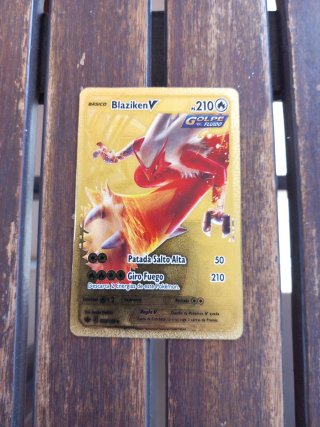 Cartas pokemon doradas y originales