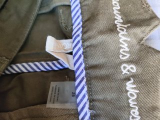 Roxy Pantalón Chino Verde Talla M
