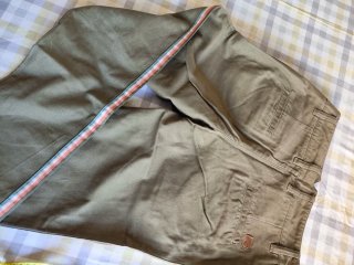 Roxy Pantalón Chino Verde Talla M