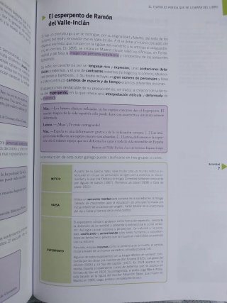 Lengua y Literatura 2 bachillerato
