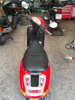 Vespa ET2 2 Tiempos Roja