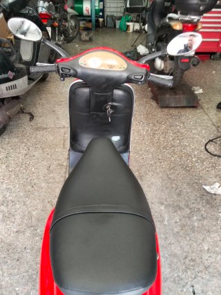 Vespa ET2 2 Tiempos Roja
