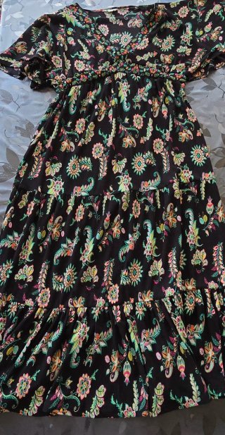 Vestiti Springfield Nero Multicolore