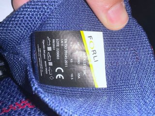 Botas de seguridad FORLI azules y negras