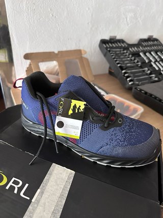 Botas de seguridad FORLI azules y negras