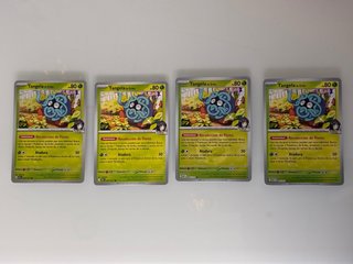 4 Cartas Pokémon Tangela de Erika héroes asc