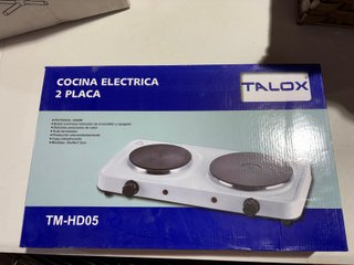 Cocina Eléctrica Talox 2 Placas TM-HD05