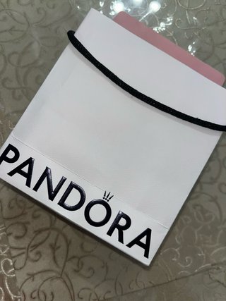 Collar Pandora Cuadrado con Circonitas