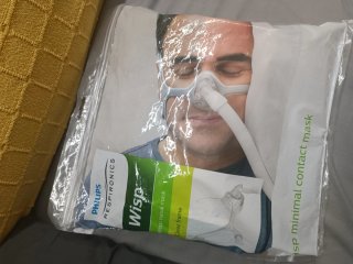 Mascarilla CPAP Philips Wisp Clear Frame Lote 3