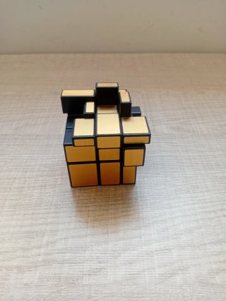 Cubo Rubik Mirror Dorado