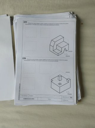 Laminas de dibujo técnico 1 bachillerato