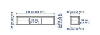 Estantería Ikea Hemnes Blanca
