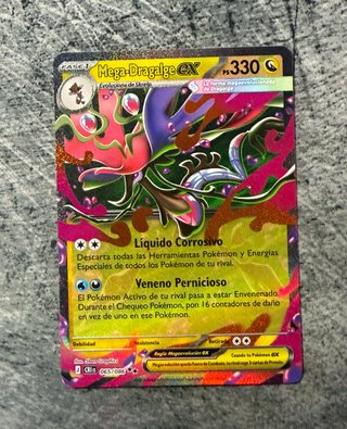 Mega Dragalge EX Caos Creciente Carta Pokemon