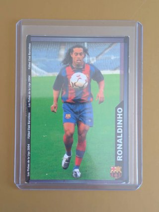 2003 Mundi Cromo Ronaldinho #154 Fichas de la Liga