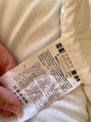 Relleno nórdico cuna Zara Home
