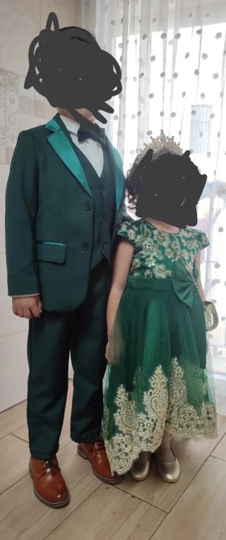 Trajes de niño y niña boda gitana
