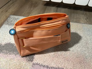 Estuche escolar salmón