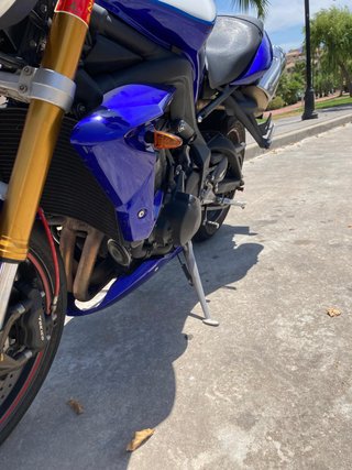 Triumph Street Triple 675 Azul/Blanco/Negro