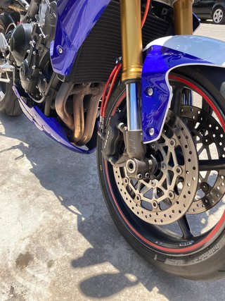 Triumph Street Triple 675 Azul/Blanco/Negro