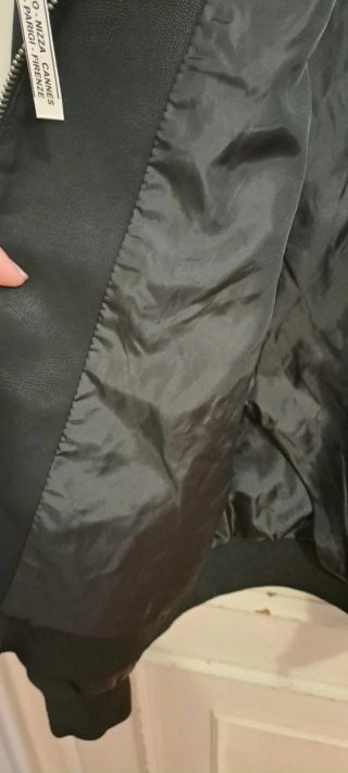 Bomber uomo nero