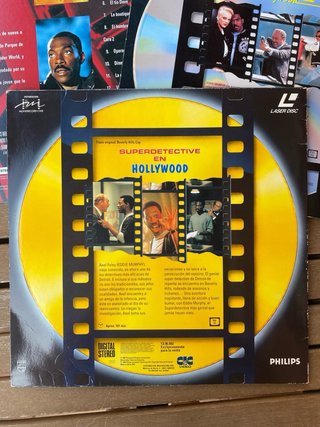 Trilogía Beverly Hills Cop Laserdisc Eddie Murphy