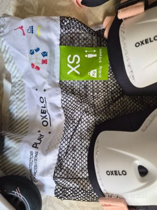 Patines Oxelo y juego de protecciones XS