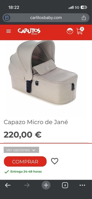 Carrello Jane con ovetto