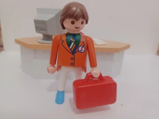 Playmobil Oficina con Figura y Maletín