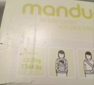 Manduca Portabebés Pure Cotton