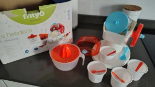 Juego La Heladería Miyo 18 Piezas