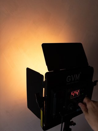 Foco LED GVM 480 Fotografía y Video