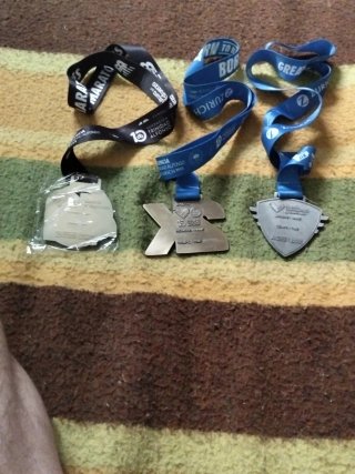 Medallas Maratón Valencia y 2x Media Maratón