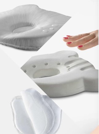 Cojín plagiocefalia Koala Babycare Blanco