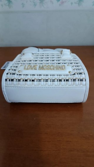 Borsa Love Moschino Donna Bianca Nuova tracolla