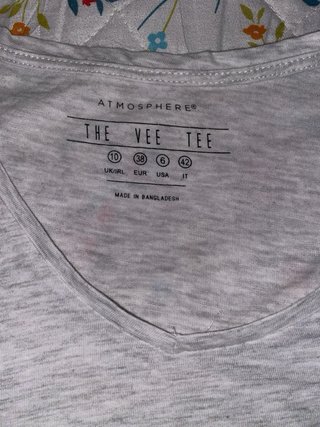 Camiseta Atmosphere Gris Talla M