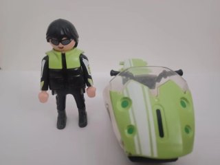 Playmobil figura con moto de agua