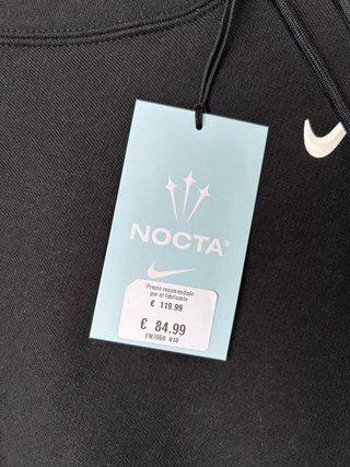 Sudadera Nike x Nocta NRG Fleece CS Negra