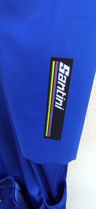 Maglia Santini Blu Estiva Tg. M