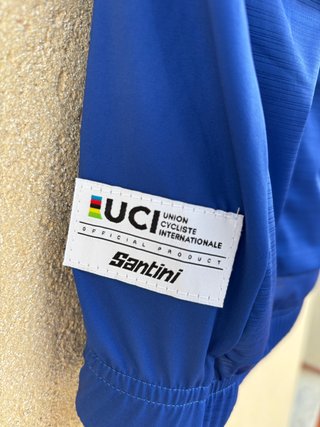 Maglia Santini Blu Estiva Tg. M