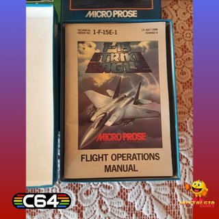 Commodore 64. F-15 Strike Eagle
