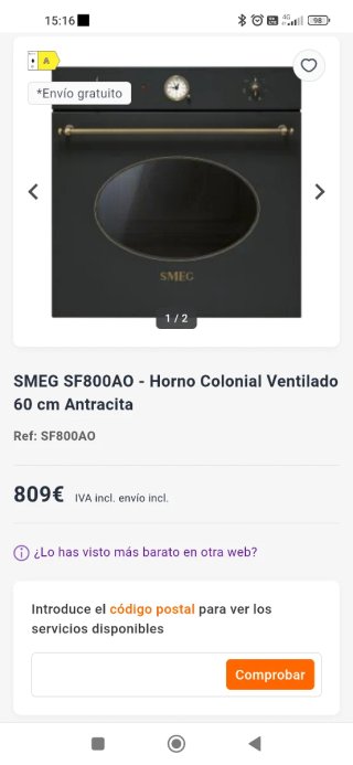 Horno Eléctrico