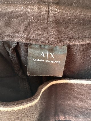 Chándal Armani Exchange Negro