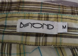 Camisa de cuadros para hombre