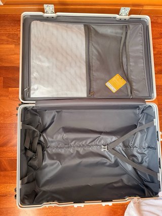Maleta Grande Aluminio Gris