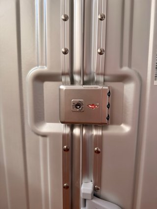 Maleta Grande Aluminio Gris