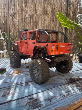 Coche RC Crawler 4x4 Naranja
