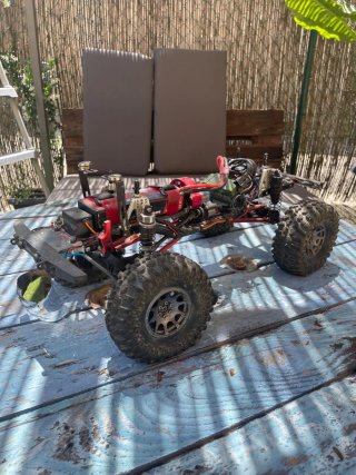 Coche RC Crawler 4x4 Naranja