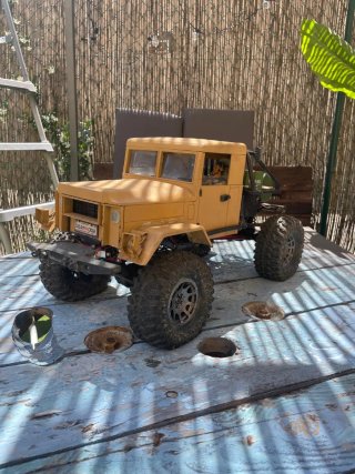 Coche RC Crawler 4x4 Naranja