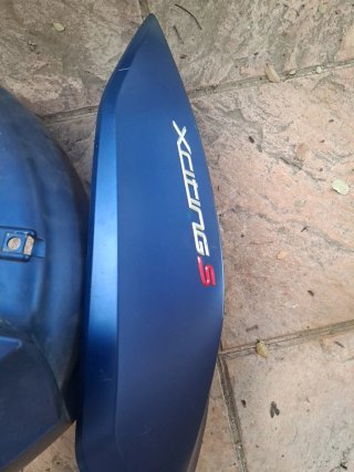 Plásticos Kymco Xciting S Guardabarros Azul