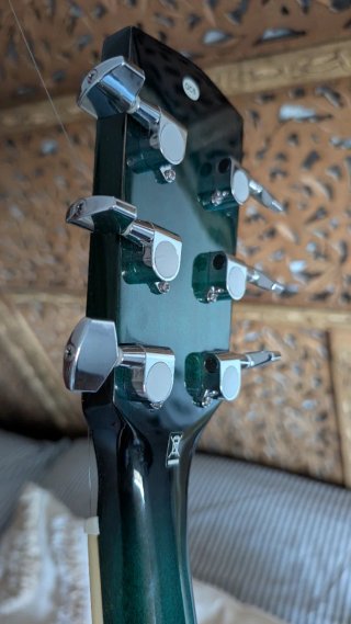Guitarra Acústica Harley Benton Verde
